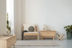 AIKA mesita de noche con cajón 78x44