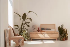 AIKA mueble TV con 2 cajones 157x44