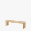 ARINA banco de madera 160x33