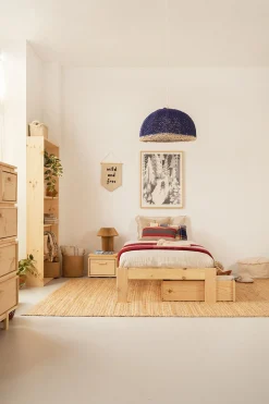 BASO cama individual 80 con 2 cajones