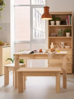 BATU banco de madera 90x35