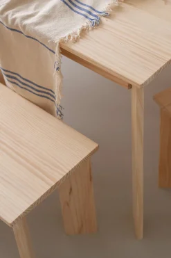 BATU banco de madera 150x35