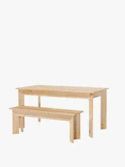 BATU conjunto mesa 150x80 con bancos