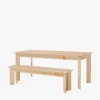 BATU conjunto mesa 180x80 con bancos