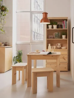 BATU mesa de comedor 80X80