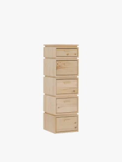 LIBE cajonera columna con 5 cajones 39x133