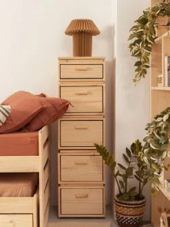 LIBE cajonera columna con 5 cajones 39x133