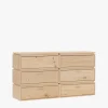 LIBE cómoda doble con 6 cajones 157x87
