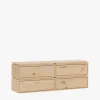 LIBE cómoda doble con 4 cajones 157x59