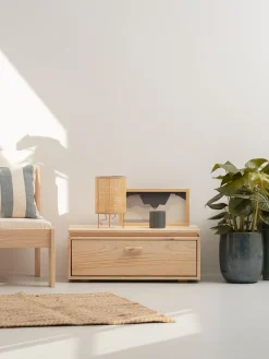 LIBE mesita de noche con cajón 78x32