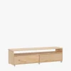 LIBE mueble TV con 2 cajones y ruedas