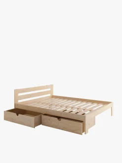 LORE cama doble 150 con 2 cajones