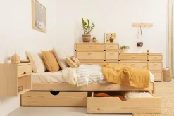 LORE cama doble 160 con 2 cajones