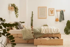 LORE cama individual 90 con 2 cajones