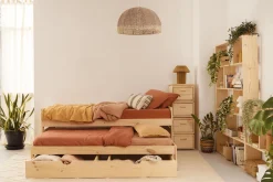 LORE cama nido 90 compacta con 1 cajón