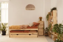LORE cama nido 90 compacta con 1 cajón