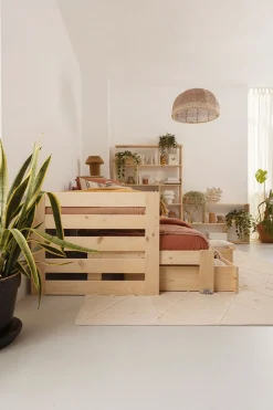LORE cama nido compacta 90 con 2 cajones