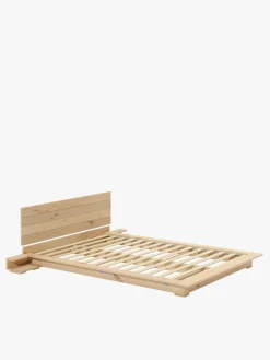 LUR cama tatami con mesitas y cabecero de pared 160
