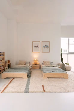 MENDI cama montessori apilable 90 x 2 unidades