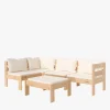 OREKA conjunto sofá modular esquinero para exterior