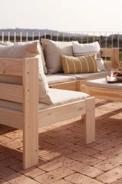 OREKA conjunto sofá modular esquinero para exterior