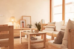 OREKA conjunto sofá modular con mesa