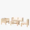 OREKA conjunto sofá modular con mesa para exterior