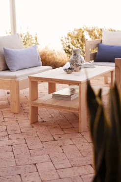 OREKA conjunto sofá modular con mesa para exterior