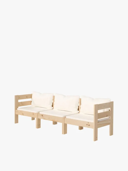 OREKA conjunto sofá modular 3 plazas para exterior