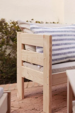 OREKA sillón modular con 2 brazos para exterior