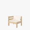 OREKA sillón modular con brazo derecho para exterior