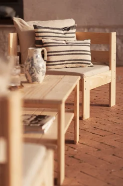 OREKA sillón modular con brazo derecho para exterior