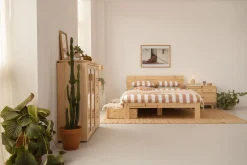 TESTA cama doble 160 con 2 cajones